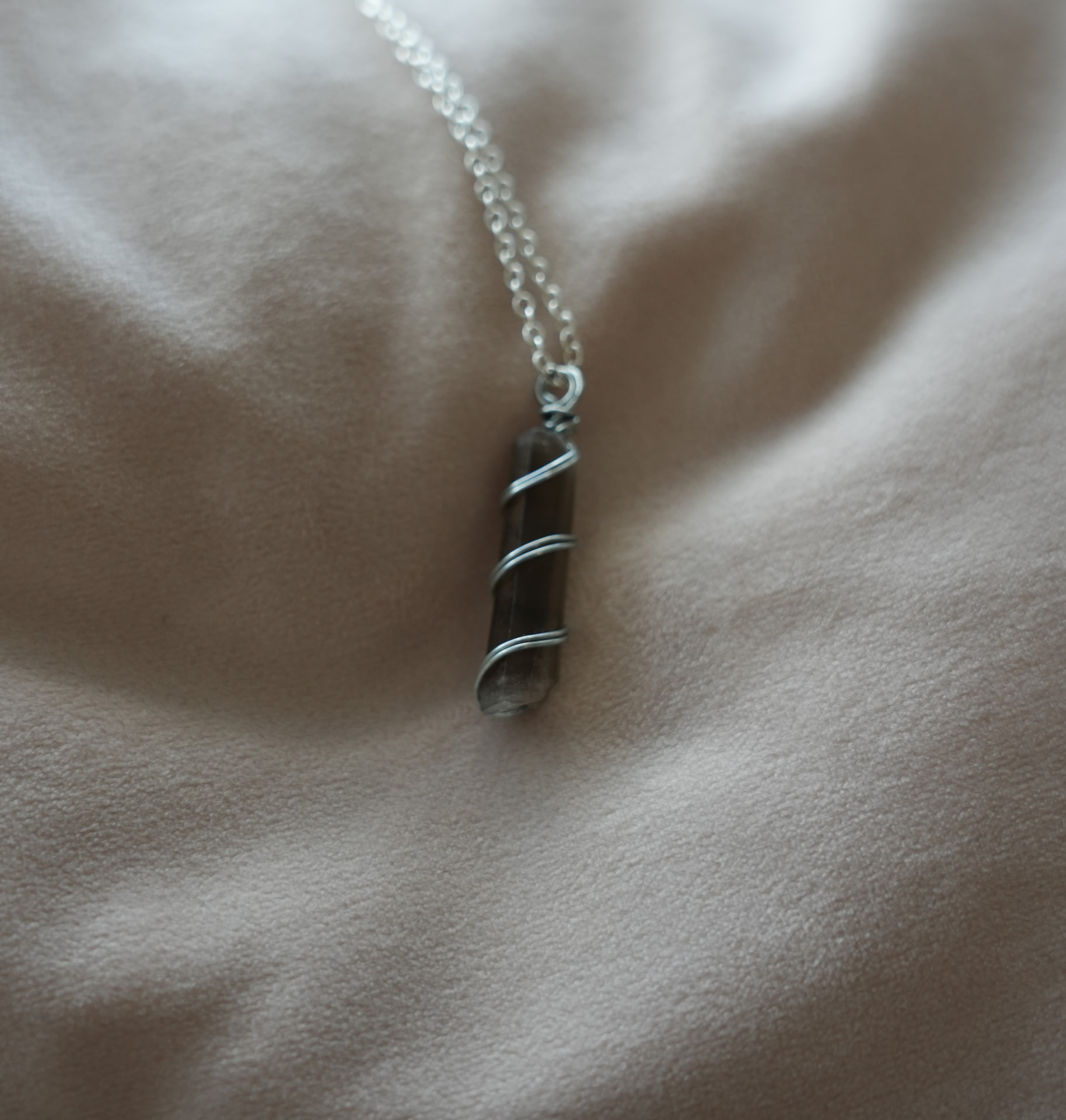 Smoky Quartz Necklace