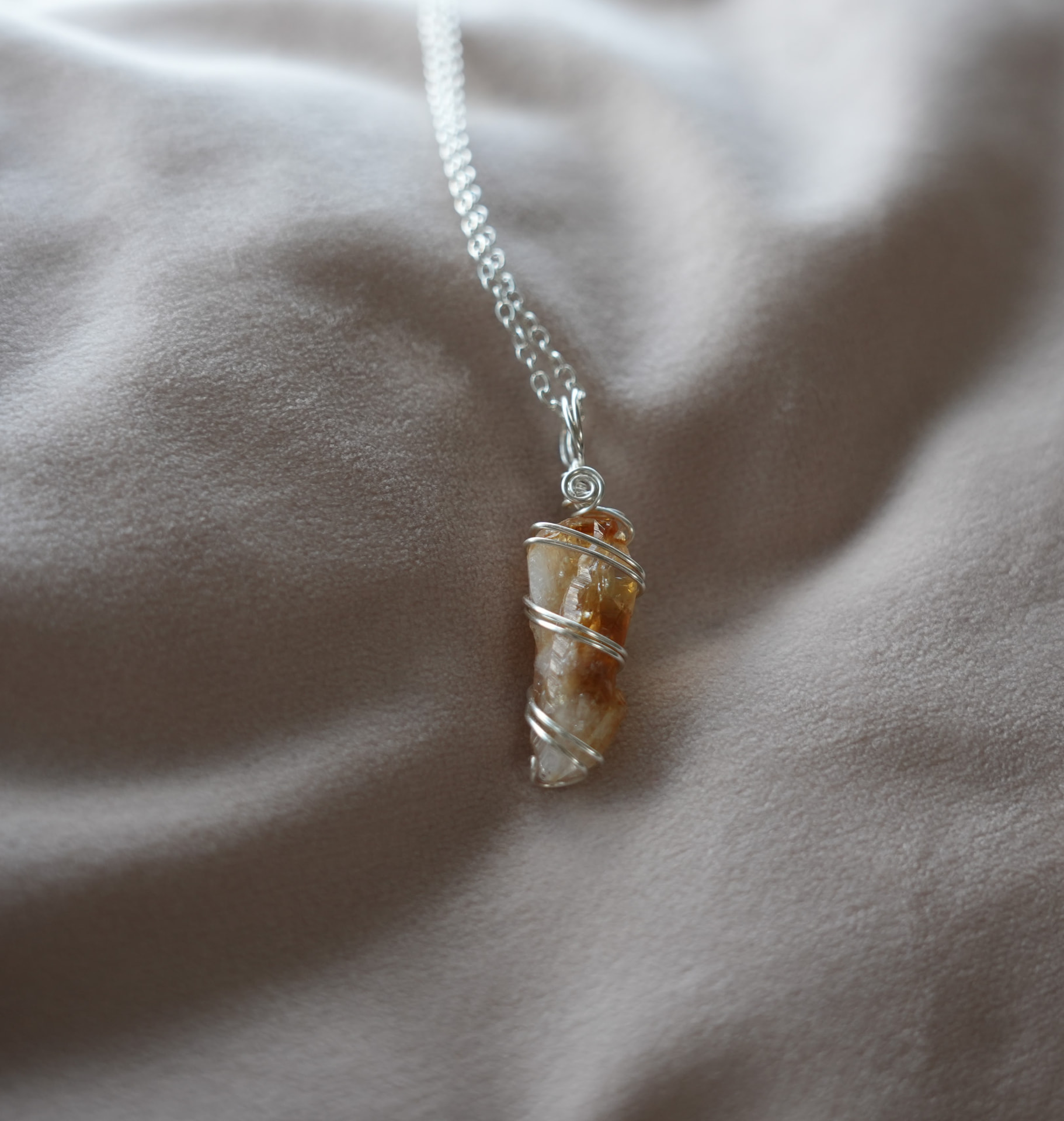 Mini Citrine Pendant