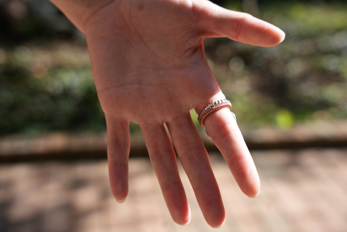 Coiled Two-Tone Band Ring