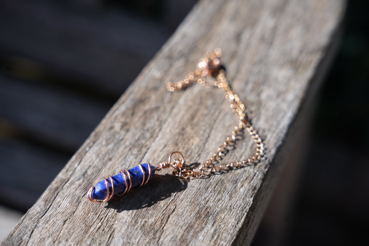 Deep Blue Point, Copper Wrap